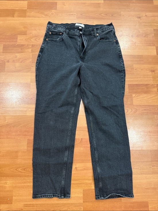 Abercrombie & Fitch Denim - Abercrombie & Fitch Curve Love Ankle Straight Ultra High Rise Jean / long tall